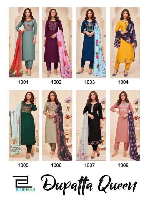 Blue Hills Dupatta Queen Vol 1 Kurti with Dupatta Bottom Wholesale Catalog 8 Pcs 13 510x680 - Blue Hills Dupatta Queen Vol 1 Kurti with Dupatta Bottom Wholesale Catalog 8 Pcs