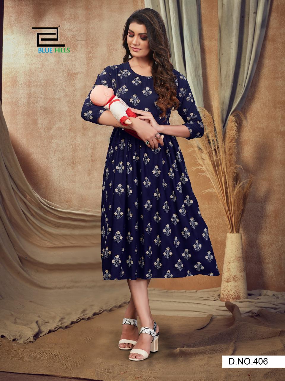 Jaipuri Bandhej Cotton PartyWear Feeding Kurti at Rs 225 in Jaipur