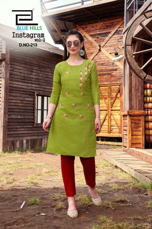 Blue Hills Instagram Vol 2 Kurti Wholesale Catalog 18 Pcs 13 510x765 - Blue Hills Instagram Vol 2 Kurti Wholesale Catalog 18 Pcs