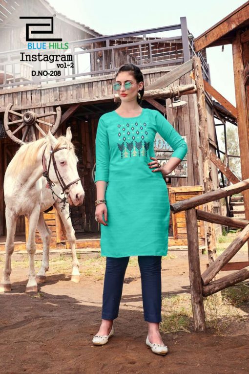 Blue Hills Instagram Vol 2 Kurti Wholesale Catalog 18 Pcs 9 510x765 - Blue Hills Instagram Vol 2 Kurti Wholesale Catalog 18 Pcs