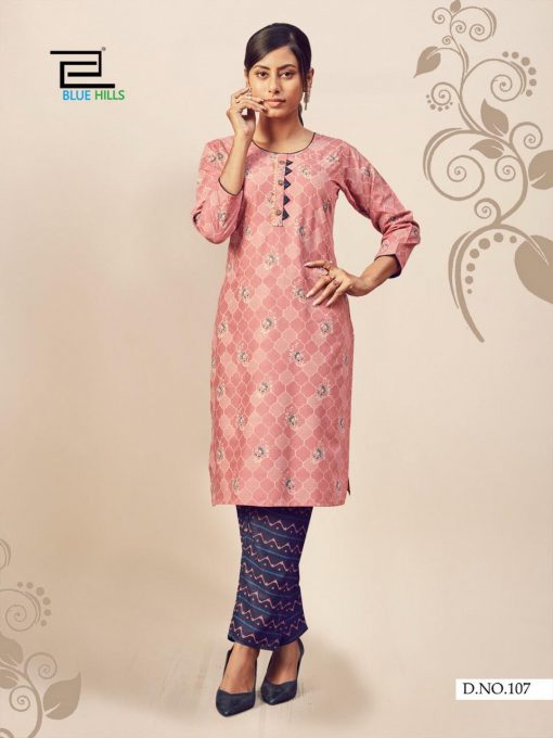 Blue Hills Jasmine Vol 1 Kurti with Pant Wholesale Catalog 10 Pcs 6 510x680 - Blue Hills Jasmine Vol 1 Kurti with Pant Wholesale Catalog 10 Pcs