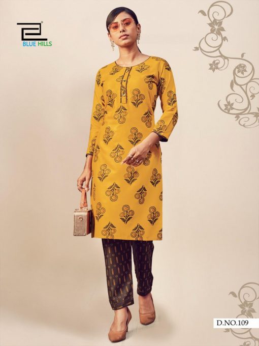 Blue Hills Jasmine Vol 1 Kurti with Pant Wholesale Catalog 10 Pcs 8 510x680 - Blue Hills Jasmine Vol 1 Kurti with Pant Wholesale Catalog 10 Pcs