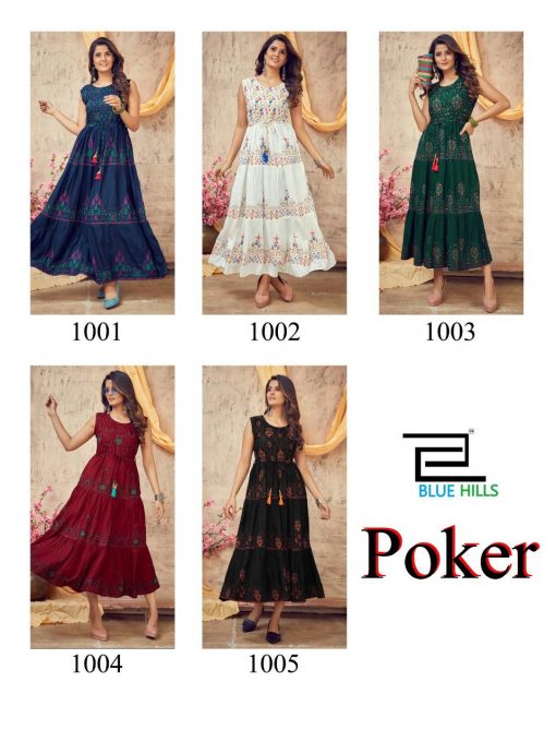 Blue Hills Poker Kurti Wholesale Catalog 5 Pcs 7 510x680 - Blue Hills Poker Kurti Wholesale Catalog 5 Pcs