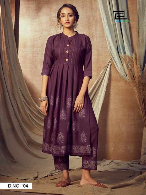 Blue Hills Purple Vol 1 Kurti with Bottom Wholesale Catalog 8 Pcs 7 510x680 - Blue Hills Purple Vol 1 Kurti with Bottom Wholesale Catalog 8 Pcs