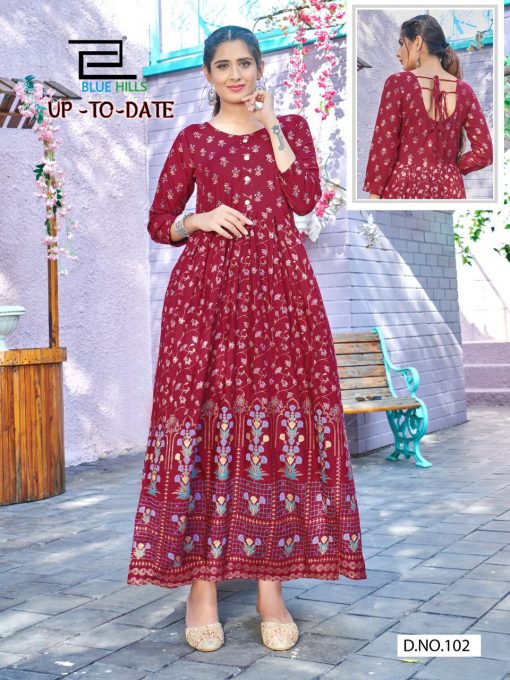 Blue Hills Up To Date Kurti Wholesale Catalog 8 Pcs 1 510x680 - Blue Hills Up To Date Kurti Wholesale Catalog 8 Pcs