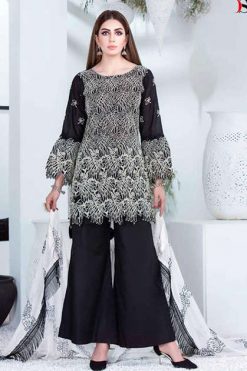 Deepsy Maria B Black Beauty Salwar Suit Wholesale Catalog 5 Pcs