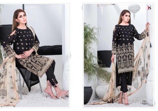 Deepsy Maria B Lawn 21 Vol 3 Salwar Suit Wholesale Catalog 7 Pcs 3 1 510x360 - Deepsy Maria B Black Beauty Salwar Suit Wholesale Catalog 5 Pcs