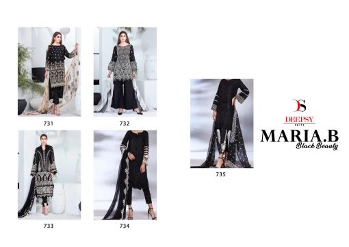 Deepsy Maria B Lawn 21 Vol 3 Salwar Suit Wholesale Catalog 7 Pcs 7 1 510x360 - Deepsy Maria B Black Beauty Salwar Suit Wholesale Catalog 5 Pcs