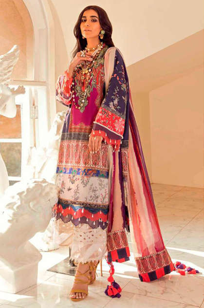 Deepsy Sana Safinaz Muzlin Vol 3 Salwar Suit Wholesale Catalog 8 Pcs