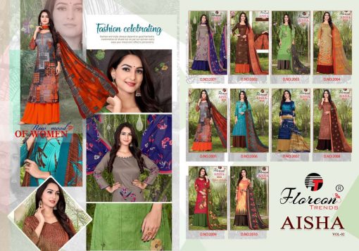 Floreon Trends Aisha Vol 2 Salwar Suit Wholesale Catalog 10 Pcs 11 510x357 - Floreon Trends Aisha Vol 2 Salwar Suit Wholesale Catalog 10 Pcs