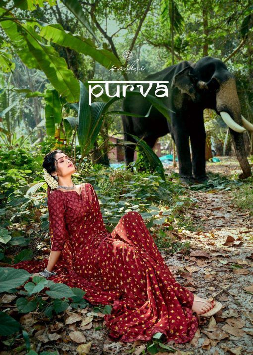 Kashvi Purva by Lt Fabrics Saree Sari Wholesale Catalog 9 Pcs 1 510x714 - Kashvi Purva by Lt Fabrics Saree Sari Wholesale Catalog 9 Pcs