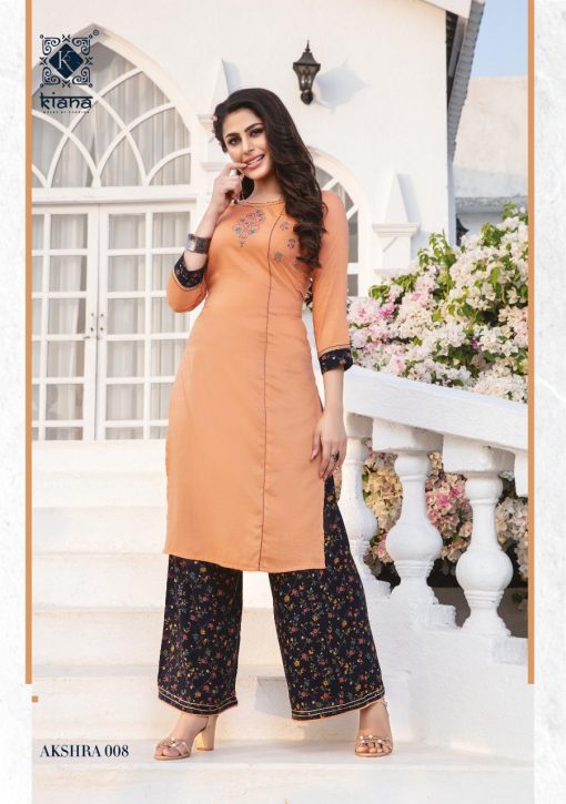 Kiana Akshra Kurti with Palazzo Sharara Pant Wholesale Catalog 8 Pcs 7 510x725 - Kiana Akshra Kurti with Palazzo Sharara Pant Wholesale Catalog 8 Pcs