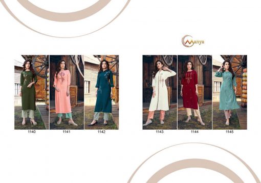 Manya Glory Kurti with Pant Wholesale Catalog 6 Pcs 12 510x357 - Manya Glory Kurti with Pant Wholesale Catalog 6 Pcs