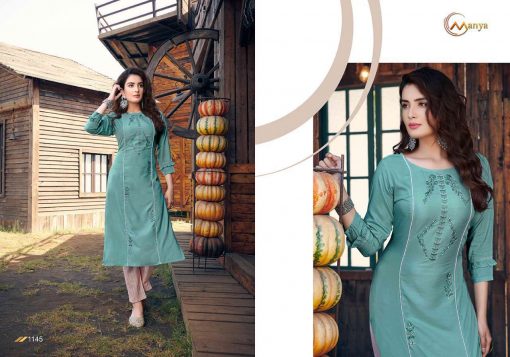 Manya Glory Kurti with Pant Wholesale Catalog 6 Pcs 6 510x357 - Manya Glory Kurti with Pant Wholesale Catalog 6 Pcs