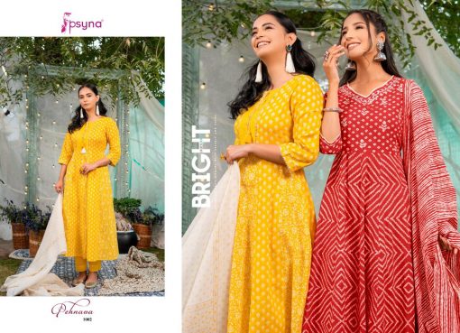 Psyna Pehnava Kurti with Dupatta Bottom Wholesale Catalog 6 Pcs 4 510x369 - Psyna Pehnava Kurti with Dupatta Bottom Wholesale Catalog 6 Pcs