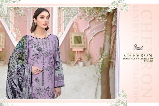 Shree Fabs Chevron Luxury Lawn Collection Vol 2 Salwar Suit Wholesale Catalog 7 Pcs 12 510x342 - Shree Fabs Chevron Luxury Lawn Collection Vol 2 Salwar Suit Wholesale Catalog 7 Pcs