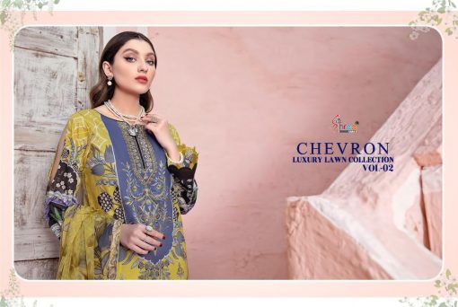 Shree Fabs Chevron Luxury Lawn Collection Vol 2 Salwar Suit Wholesale Catalog 7 Pcs 13 510x342 - Shree Fabs Chevron Luxury Lawn Collection Vol 2 Salwar Suit Wholesale Catalog 7 Pcs