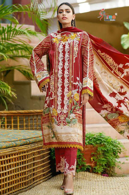 Shree Fabs Firdous Exclusive Collection Vol 15 Salwar Suit Wholesale Catalog 10 Pcs