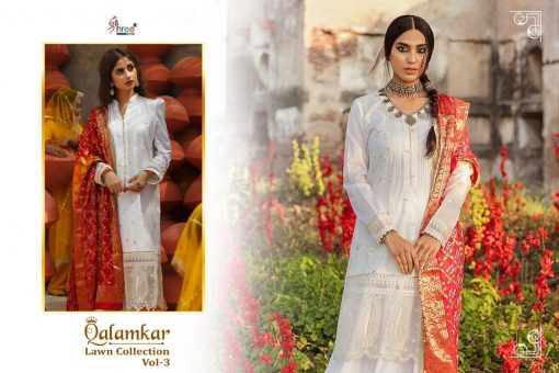 Shree Fabs Qalamkar Lawn Collection Vol 3 Salwar Suit Wholesale Catalog 6 Pcs 6 510x340 - Shree Fabs Qalamkar  Lawn Collection Vol 3 Salwar Suit Wholesale Catalog 6 Pcs