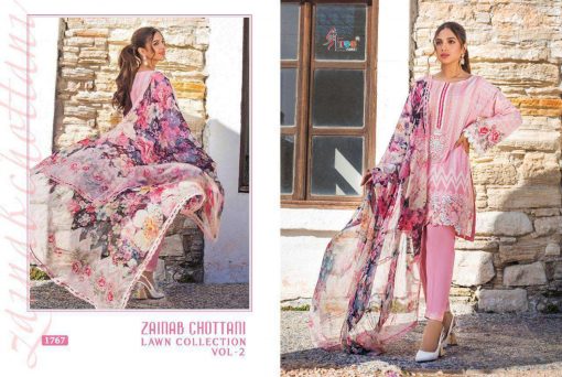 Shree Fabs Zainab Chottani Lawn Collection Vol 2 Salwar Suit Wholesale Catalog 8 Pcs 18 510x342 - Shree Fabs Zainab Chottani Lawn Collection Vol 2 Salwar Suit Wholesale Catalog 8 Pcs