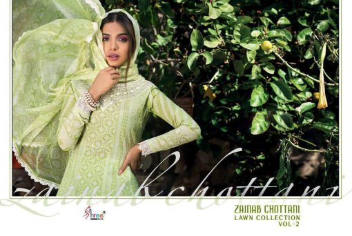 Shree Fabs Zainab Chottani Lawn Collection Vol 2 Salwar Suit Wholesale Catalog 8 Pcs 20 510x342 - Shree Fabs Zainab Chottani Lawn Collection Vol 2 Salwar Suit Wholesale Catalog 8 Pcs