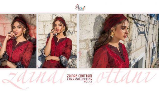 Shree Fabs Zainab Chottani Lawn Collection Vol 2 Salwar Suit Wholesale Catalog 8 Pcs 30 510x294 - Shree Fabs Zainab Chottani Lawn Collection Vol 2 Salwar Suit Wholesale Catalog 8 Pcs