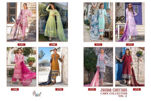 Shree Fabs Zainab Chottani Lawn Collection Vol 2 Salwar Suit Wholesale Catalog 8 Pcs 31 510x342 - Shree Fabs Zainab Chottani Lawn Collection Vol 2 Salwar Suit Wholesale Catalog 8 Pcs