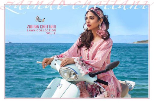 Shree Fabs Zainab Chottani Lawn Collection Vol 2 Salwar Suit Wholesale Catalog 8 Pcs 34 510x342 - Shree Fabs Zainab Chottani Lawn Collection Vol 2 Salwar Suit Wholesale Catalog 8 Pcs