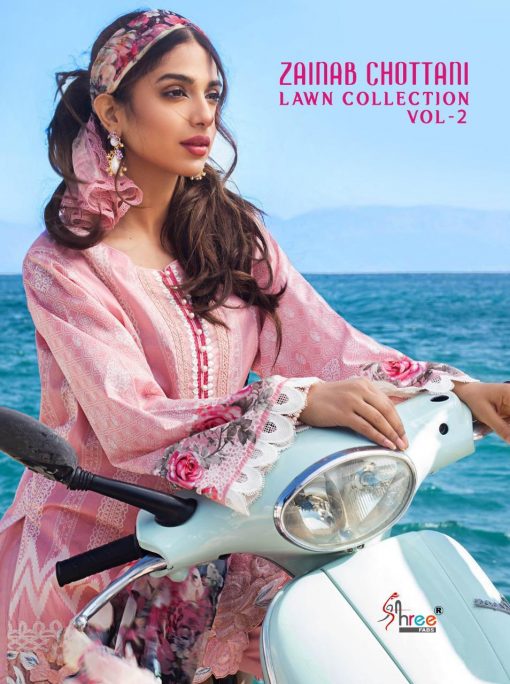 Shree Fabs Zainab Chottani Lawn Collection Vol 2 Salwar Suit Wholesale Catalog 8 Pcs 510x684 - Shree Fabs Zainab Chottani Lawn Collection Vol 2 Salwar Suit Wholesale Catalog 8 Pcs