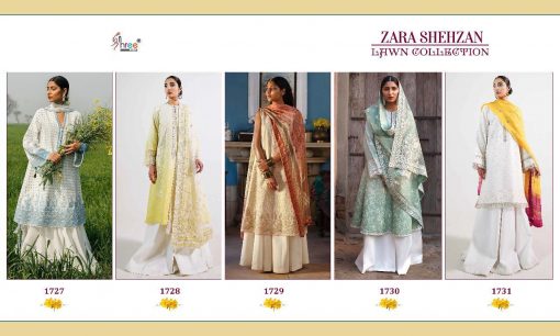 Shree Fabs Zara Shahjahan Lawn Collection Salwar Suit Wholesale Catalog 5 Pcs 11 510x306 - Shree Fabs Zara Shahjahan Lawn Collection Salwar Suit Wholesale Catalog 5 Pcs