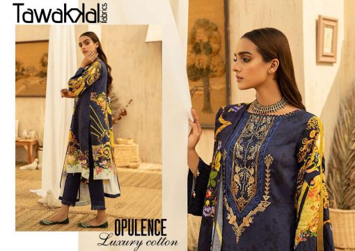 Tawakkal Opulence Luxury Cotton Vol 3 Salwar Suit Wholesale Catalog 10 Pcs 12 510x361 - Tawakkal Opulence Luxury Cotton Vol 3 Salwar Suit Wholesale Catalog 10 Pcs