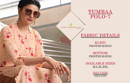 Vinay Tumbaa Polo Vol 7 Kurti with Palazzo Wholesale Catalog 8 Pcs 5 1 510x327 - Vinay Tumbaa Polo Vol 7 Kurti with Palazzo Wholesale Catalog 8 Pcs