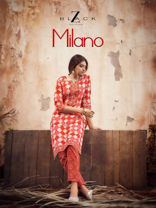 Z Black Milano Kurti with Pant Wholesale Catalog 6 Pcs 1 510x680 - Z Black Milano Kurti with Pant Wholesale Catalog 6 Pcs