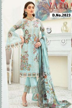 Zarqash Dynamic by Khayyira Salwar Suit Wholesale Catalog 4 Pcs