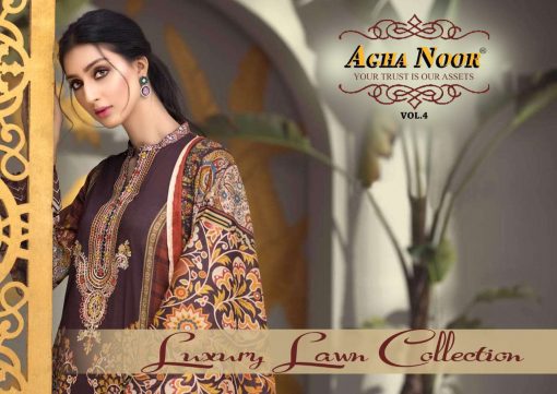 Agha Noor Vol 4 Luxury Lawn Collection Salwar Suit Wholesale Catalog 10 Pcs 3 1 510x361 - Agha Noor Vol 4 Luxury Lawn Collection Salwar Suit Wholesale Catalog 10 Pcs