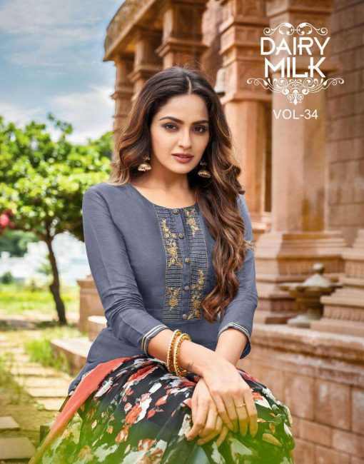 Angroop Dairy Milk Vol 34 Salwar Suit Wholesale Catalog 16 Pcs 8 510x650 - Angroop Dairy Milk Vol 34 Salwar Suit Wholesale Catalog 16 Pcs