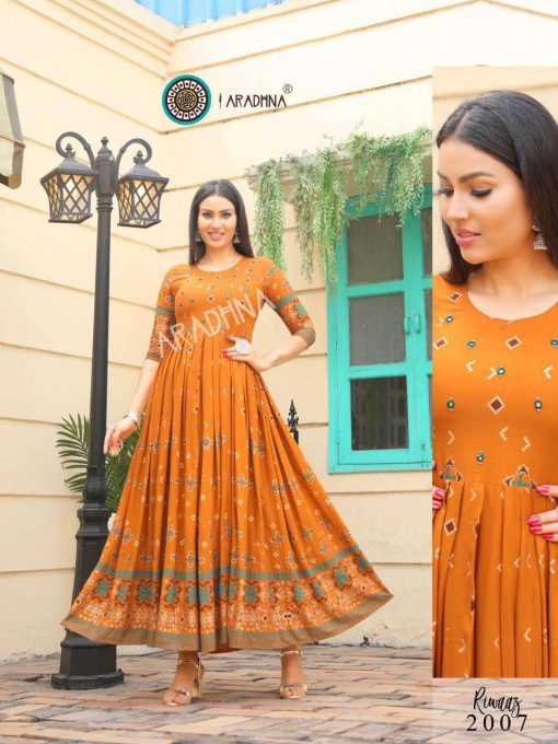 Aradhna Riwaaz Vol 2 Kurti Wholesale Catalog 12 Pcs 11 510x680 - Aradhna Riwaaz Vol 2 Kurti Wholesale Catalog 12 Pcs