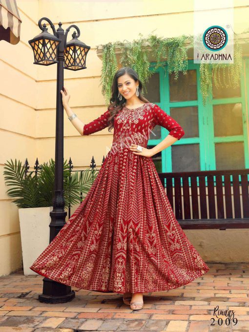 Aradhna Riwaaz Vol 2 Kurti Wholesale Catalog 12 Pcs 17 510x680 - Aradhna Riwaaz Vol 2 Kurti Wholesale Catalog 12 Pcs
