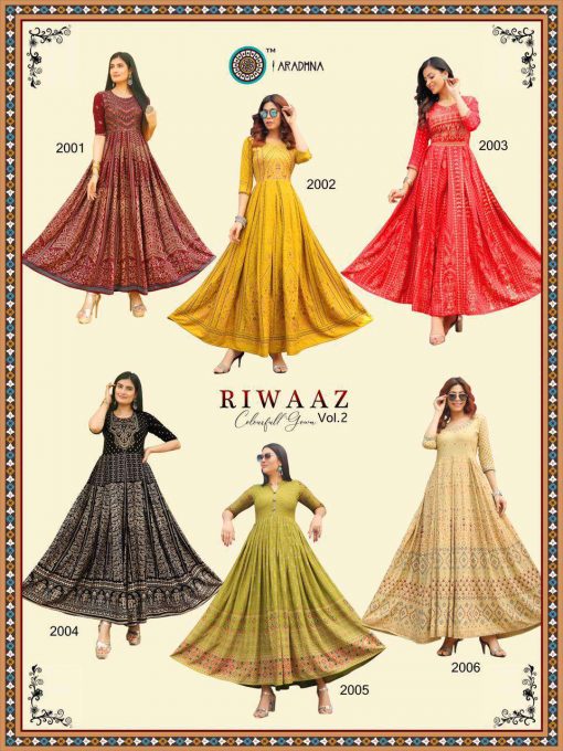 Aradhna Riwaaz Vol 2 Kurti Wholesale Catalog 12 Pcs 20 510x680 - Aradhna Riwaaz Vol 2 Kurti Wholesale Catalog 12 Pcs