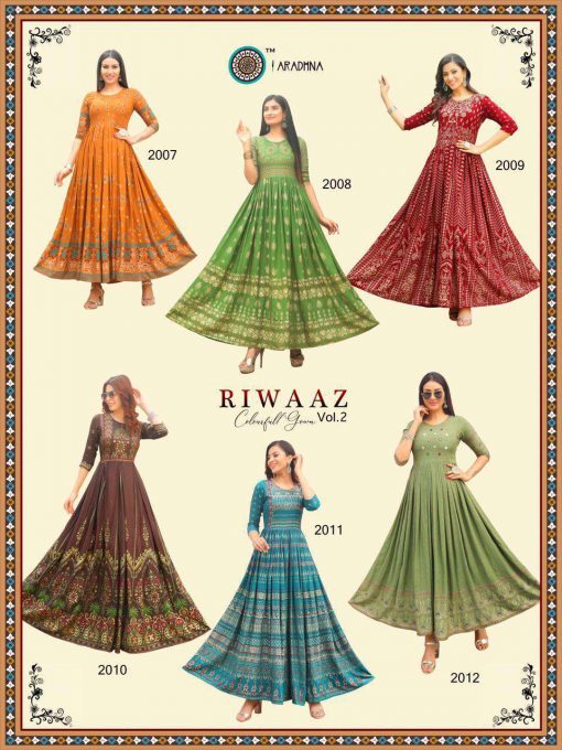 Aradhna Riwaaz Vol 2 Kurti Wholesale Catalog 12 Pcs 21 510x680 - Aradhna Riwaaz Vol 2 Kurti Wholesale Catalog 12 Pcs