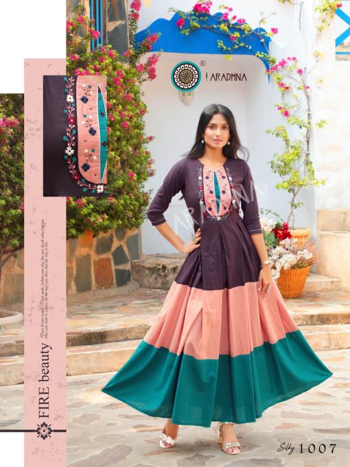 Aradhna Silky Vol 1 Kurti Wholesale Catalog 9 Pcs 12 510x680 - Aradhna Silky Vol 1 Kurti Wholesale Catalog 9 Pcs