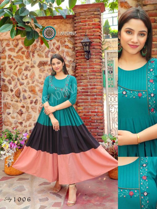 Aradhna Silky Vol 1 Kurti Wholesale Catalog 9 Pcs 15 510x680 - Aradhna Silky Vol 1 Kurti Wholesale Catalog 9 Pcs