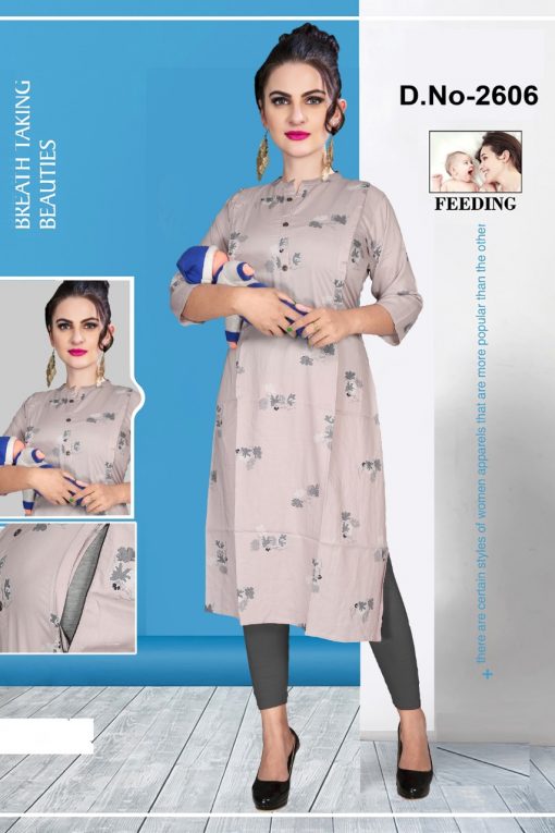 Avashya Inkline Feeding Kurtis Vol 9 Wholesale Catalog 6 Pcs 5 510x765 - Avashya Inkline Feeding Kurtis Vol 9 Wholesale Catalog 6 Pcs