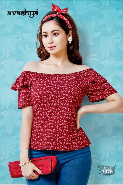 Avashya Western Tops Wholesale Catalog 7 Pcs 1 510x765 - Avashya Western Tops Wholesale Catalog 7 Pcs