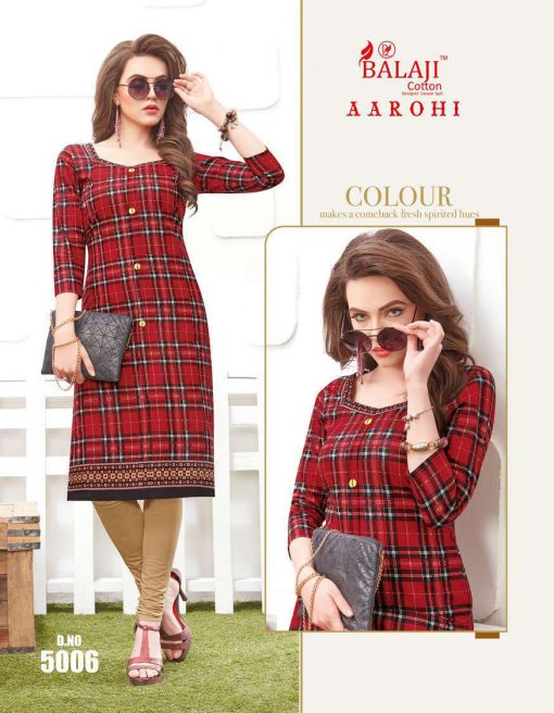 Balaji Cotton Aarohi Vol 5 Kurti Wholesale Catalog 7 Pcs 3 510x656 - Balaji Cotton Aarohi Vol 5 Kurti Wholesale Catalog 7 Pcs