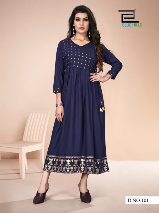 Blue Hills Badhai Ho Feeding Kurti Wholesale Catalog 8 Pcs 5 510x680 - Blue Hills Badhai Ho Feeding Kurti Wholesale Catalog 8 Pcs