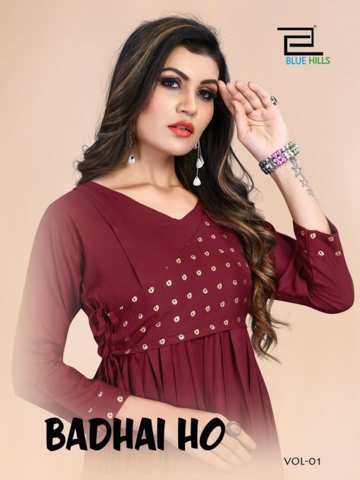 Blue Hills Badhai Ho Feeding Kurti Wholesale Catalog 8 Pcs 9 510x680 - Blue Hills Badhai Ho Feeding Kurti Wholesale Catalog 8 Pcs