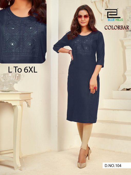 Blue Hills Color Bar Vol 5 Kurti Wholesale Catalog 8 Pcs 1 510x680 - Blue Hills Color Bar Vol 5 Kurti Wholesale Catalog 8 Pcs