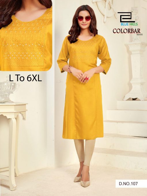 Blue Hills Color Bar Vol 5 Kurti Wholesale Catalog 8 Pcs 2 510x680 - Blue Hills Color Bar Vol 5 Kurti Wholesale Catalog 8 Pcs