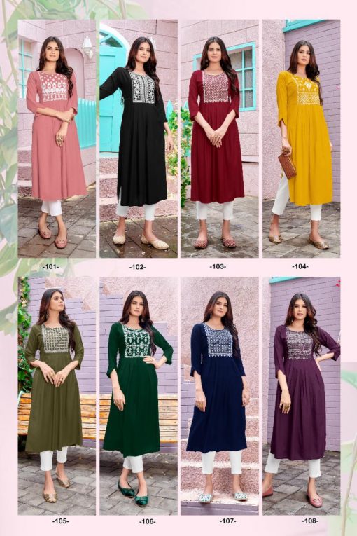 Blue Hills Miss India Vol 1 Kurti Wholesale Catalog 8 Pcs 10 510x765 - Blue Hills Miss India Vol 1 Kurti Wholesale Catalog 8 Pcs